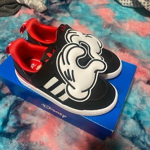 Disney Mickey Mouse Adidas kids size 12